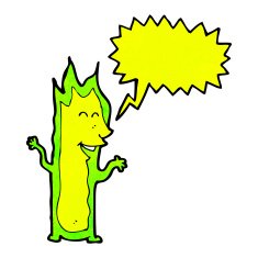 cartoon little fire spirit N6
