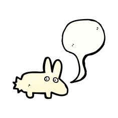 cartoon rabbit symbol N2