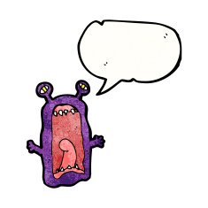 scary monster cartoon N4