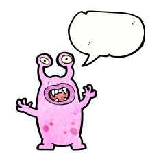 cartoon talking alien N6