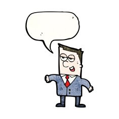 Slick Salesman Cartoon N3