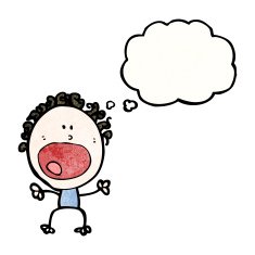 stressed doodle woman cartoon N2