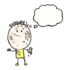 cartoon muddy boy N3