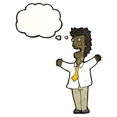 cartoon stressed businessman N8