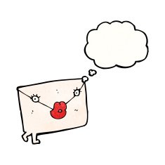 Cartoon Envelope N10