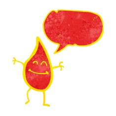 cartoon burning flame N4
