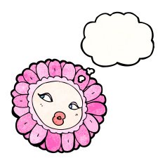 cartoon prettty flower N3