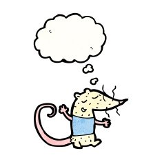 cartoon lab rat