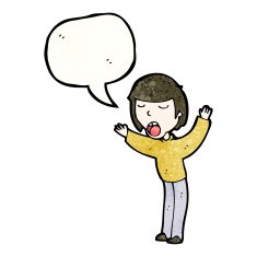 cartoon singing boy N3