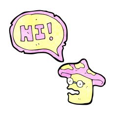 magic mushroom cartoon character N6