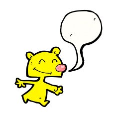 cartoon little bear N36