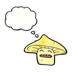magic mushroom cartoon character N7