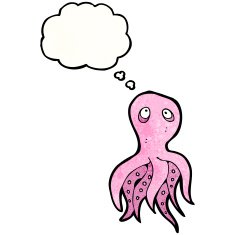 Cartoon Octopus N99