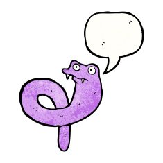 Cartoon Snake N235