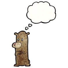 cartoon little bear N37