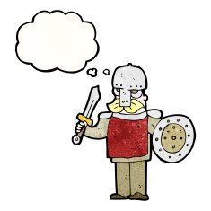 cartoon viking warrior N5