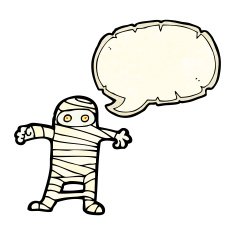 Cartoon mummy N3