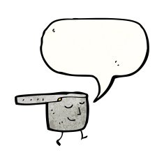 kitchen pan cartoon character N4