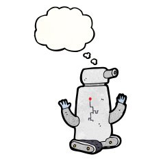 cartoon tank robot N11