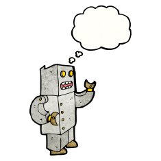 Cartoon Robot N330