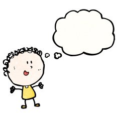 happy doodle woman cartoon N4