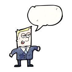 Cartoon Businessman N40