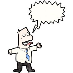 cartoon insane boss N3