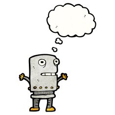 Cartoon Robot N336