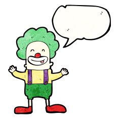 Cartoon Clown N22