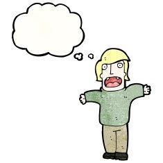 Shocked Man Cartoon N11