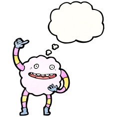 cartoon cloud monster N24