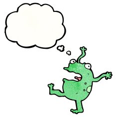 funny cartoon frog N6