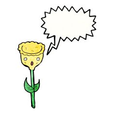 Cartoon Tulip Flower N5