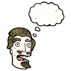 cartoon man with beard gasping N2
