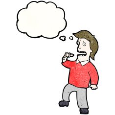 cartoon egotist man N2