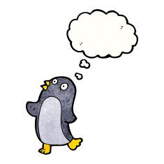 cartoon little penguin N9
