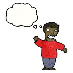 cartoon stressed man waving N2