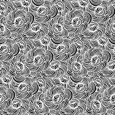 Pattern with overlapping circular shapes