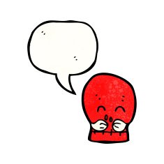 cartoon talking skull N8