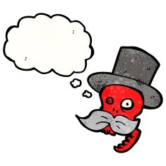 funny cartoon skull N47