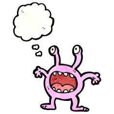 Cartoon Alien N138