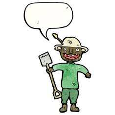 Cartoon Farmer N21