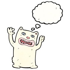 cartoon fierce animal N2