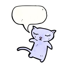 Cute cartoon cat N46