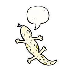 Cartoon Lizard N37