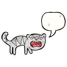 crazy cartoon cat N5
