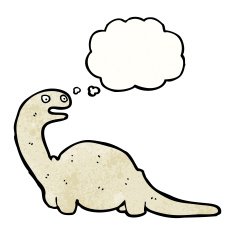cartoon dinosaur N172