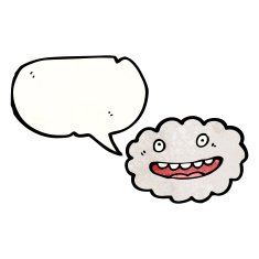 cartoon cloud N90