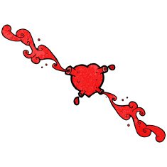 heart pumping blood cartoon N2