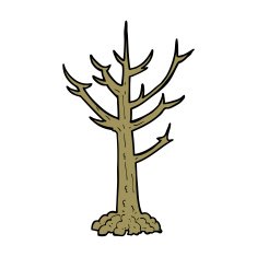cartoon tree N7